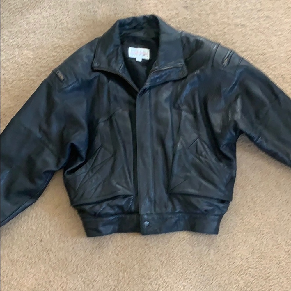 Men’s leather jacket